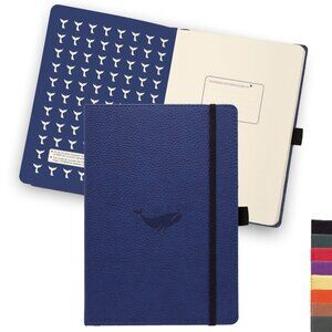 Dingbats* Hardcover Eco-Friendly Notebook Hardcover Wildlife Collection Blue